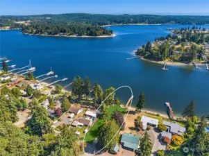 A view to the east, Poulsbo beyond.