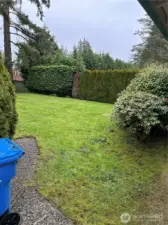 Private Back Yard.