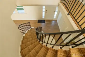 Entryway from second floor