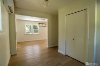 Office/den, looking toward dining area