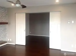 ~1st bedroom has sliding doors to enjoy view