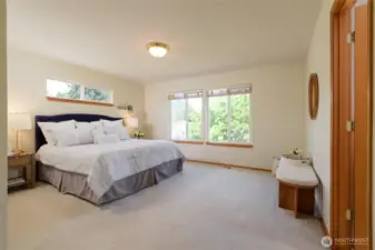 Spacious Primary Suite with dual closets and private En Suite-an inviting retreat with room to unwind, this luxurious suite provides a peaceful escape from the day with comfort at every turn.