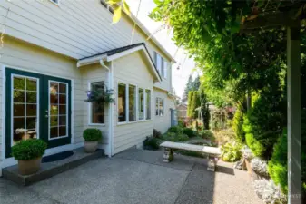 Your own outdoor haven, thoughtfully designed for quiet morning coffee or stylish summer soirées under the stars.