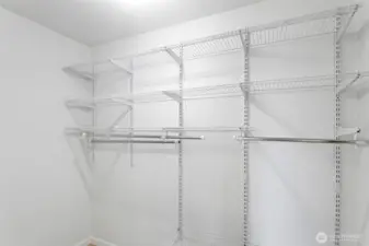 Primary walk in closet just off the private bath.