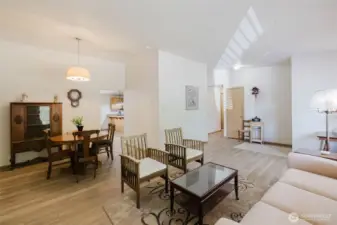 View of Living, Dining area