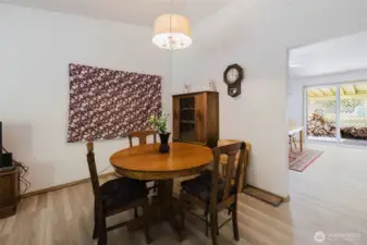 Second dining area off living room or let your imagination soar.