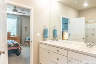 Primary Bath double sinks