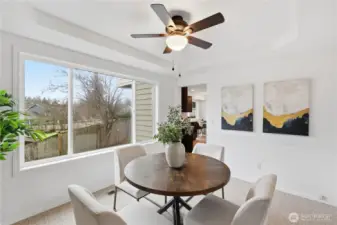 Formal dining kitchen entry