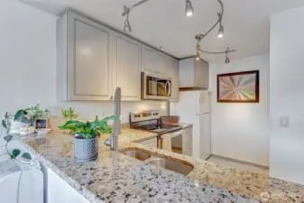 Open kitchen lay-out