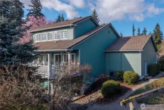 Resided in 2025 with Hardy Plank cement siding.