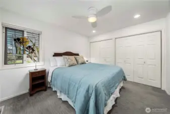 Main floor primary suite.