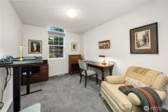 Second bedroom/office on the main floor.