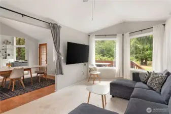 Bonus Room off the Dining Room with views overlooking the back yard.