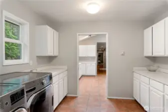 Spacious Laundry Area