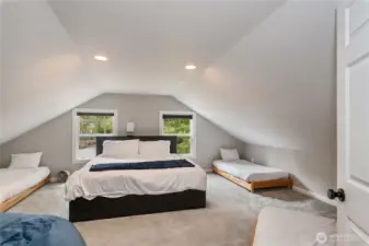 Bonus Room above the Garage.