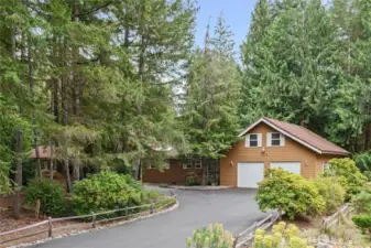 Front of the house from the street.