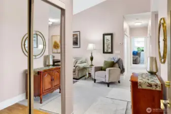 The moment you walk through the front door, you’ll appreciate how light and bright the space feels. Slip off your shoes and instantly enjoy the cozy comfort of warm radiant heated floors beneath your feet.