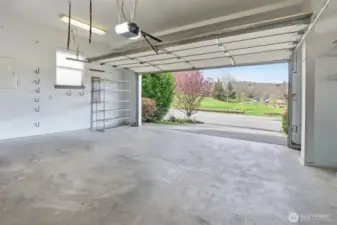 2 car garage and driveway for off-street parking.