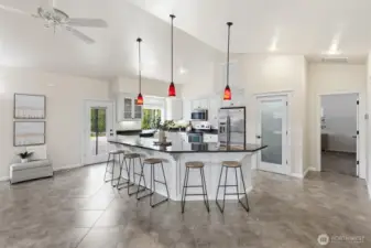 Open Concept Living Area