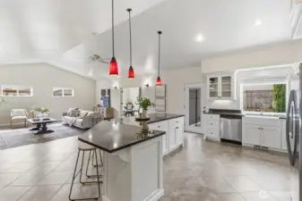 High vaulted Ceilings