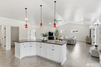 Spacious and airy feel