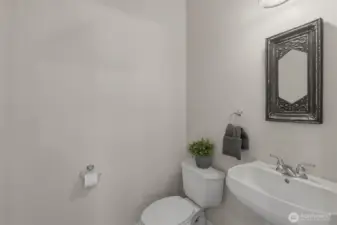 Poder room off Kitchen