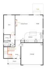 Floor Plan Level 1