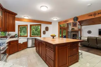This kitchen comes complete with a walk-in pantry and Individual Water shut off valve for each room located in pantry!