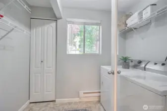 Large bright Laundry Room
