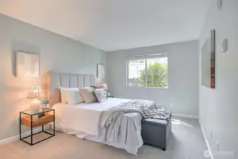 Primary Bedroom with its own full size bathroom