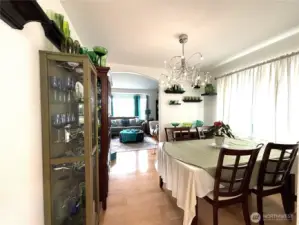 dining room looking to living room