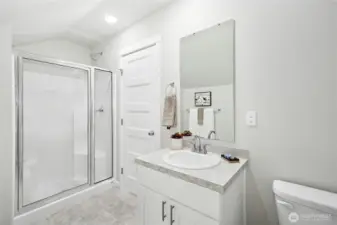 Photos are of a different home, same floorplan. Colors, features and specs will vary.