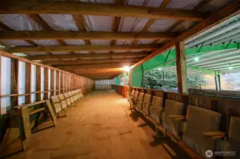 Arena upper viewing area