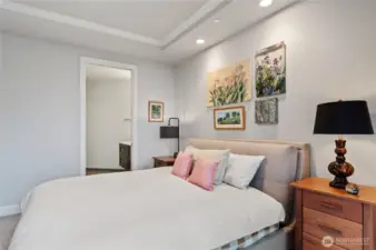 Primary suite with ensuite bath and thoughtful design details for everyday comfort