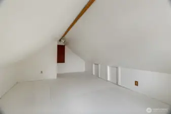 So much potential in this additional finished space ...