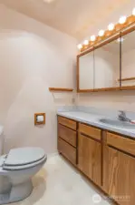 Primary 3/4 bathroom - shower is to the left