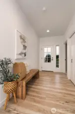 Front Entrance - Pics are of a different 2014 plan. Features and colors may differ.