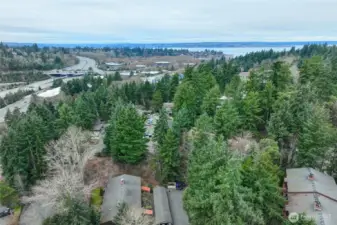 Lush landscaping creates the illusion of being far removed from city life - despite convenient freeway access for your commute, offering the best of both worlds: peaceful seclusion and effortless connectivity.