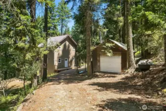 This is the detached garage 12x20