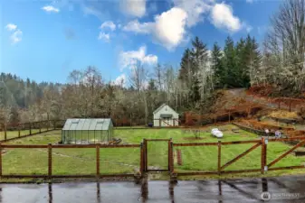 Fenced Garden Space or Use For Pets.