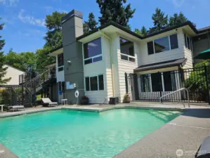 Outdoor Pool and Clubhouse