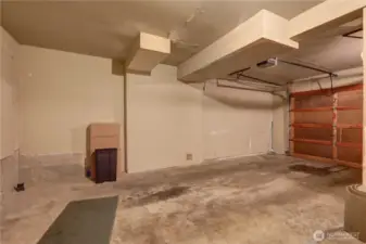 Garage and storage closet