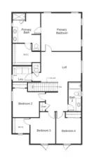 Floor plan Level 2