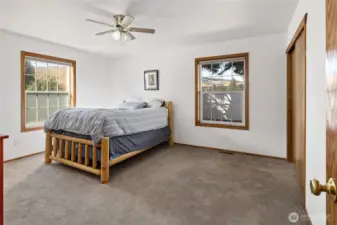Bedroom 3 of the 4 large bedrooms!