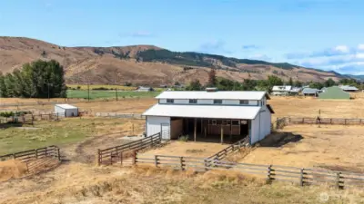 Some cross fencing in the pasture area for your animals
