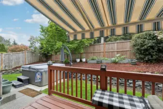 Backyard oasis