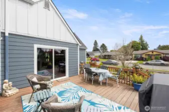 Deck Access From Dining Room