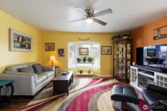 Bay Window in Living Room