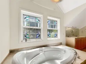 Primary Bath soaking tub