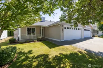 Front Elevation with Sitting Porch